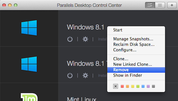 Uninstall Parallels 9 For Mac